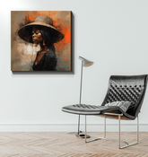 Vibrant wall art wrapped canvas for modern decor.